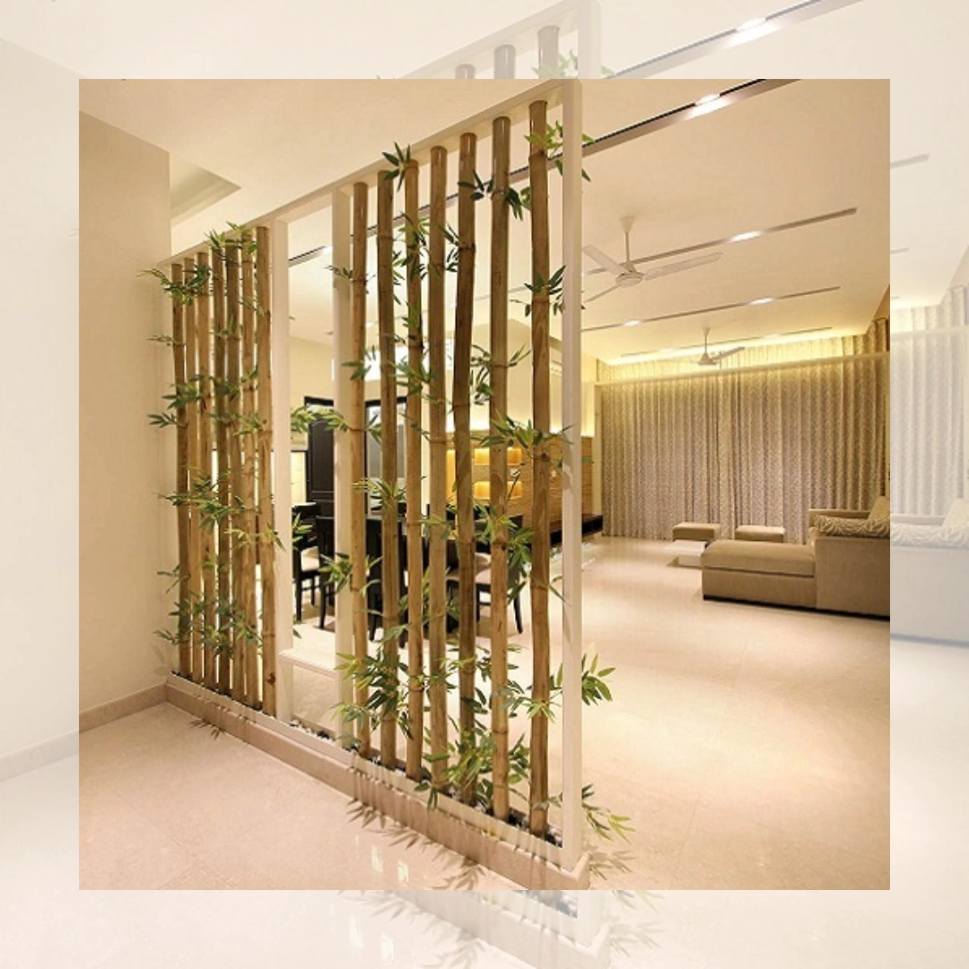 Bamboo Wooden Partition