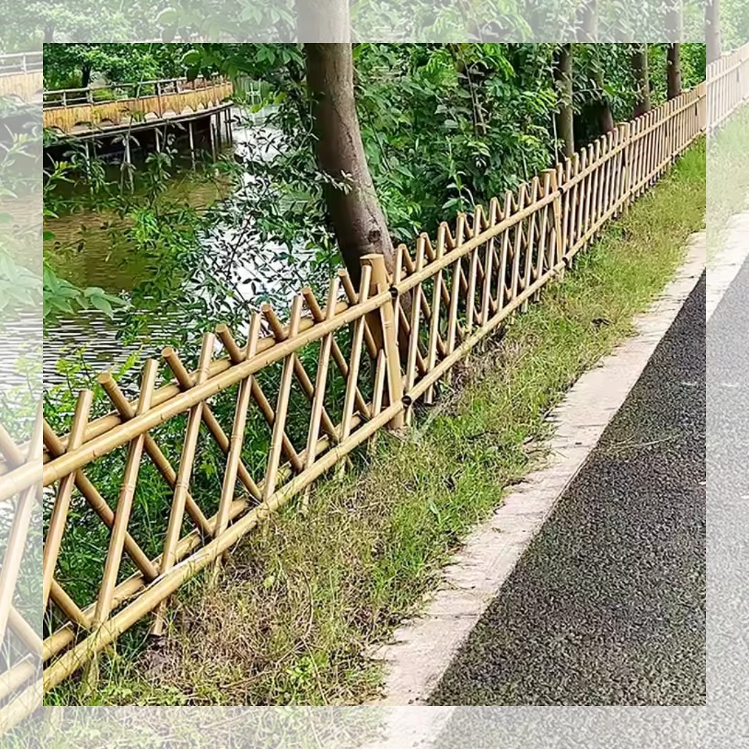 Bamboo Garden Fence